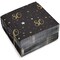 100 Pack Bulk Happy 80th Birthday Napkins for Party Decorations, 2-Ply, Black and Gold (6.5 x 6.5 In)